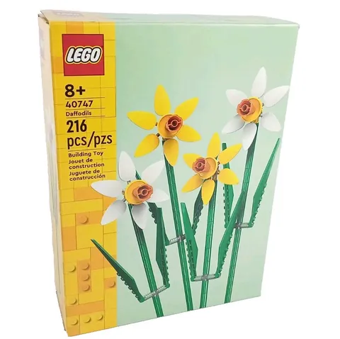LEGO® Botanical Collection DAFFODILS 216 Piece Building Set 40747