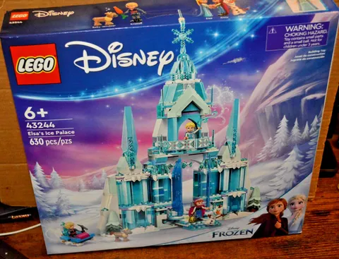 Frozen Elsa's Ice Palace LEGO Disney 43244 Complete Set 630 pcs Ages 6+