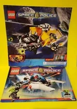 LEGO 5972 5981: Space Police - Instruction Guide MANUAL ONLY  - Lot of 2