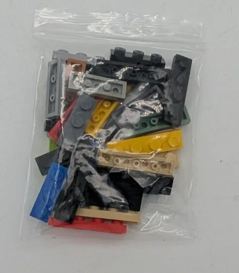 LEGO 1x3 1x4 plates (20+ pcs) various colors Brick lot