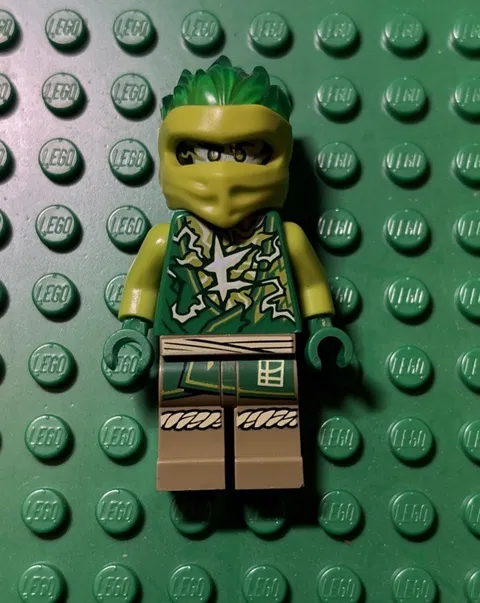 Exclusive LEGO NINJAGO CORE Lloyd Spinjitzu Minifigure from Spinner Set 70689