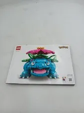 LEGO Pokemon Venusaur Instruction Manual 72153 Illustrated English Spanish