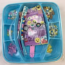 LEGO DOTS Assorted Sorting Box with Many Colorful Bricks Bracelet Set Creative