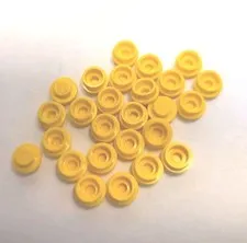 25x Lego #4073 Plate 1x1 Round Yellow. We Combine Shipping. 4 Cents Ea. 25/99