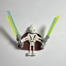 LEGO Star Wars: General Grievous sw0134 7255 With Cape and (4) Lightsabers