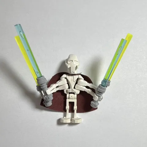 LEGO Star Wars: General Grievous sw0134 7255 With Cape and (4) Lightsabers