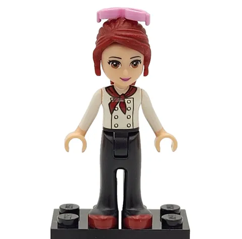 LEGO Friends Mia frnd0050 Minifigure w/ Sunglasses Set 41006 Downtown Bakery