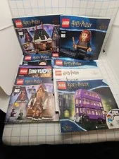 lego harry potter instruction manuals Only 9 Manual Lot