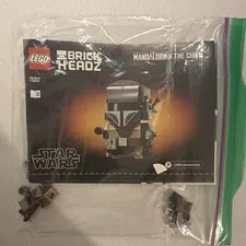 LEGO BrickHeadz Star Wars 75317 The Mandalorian & The Child English Manual