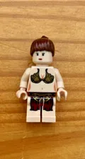 Lego Star Wars Princess Leia SW0085 Minifigure Jabba's Slave 6210 Sail Barge 