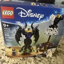 LEGO Disney Villains Maleficent's and Cruella De Vil's Dresses 43262 New