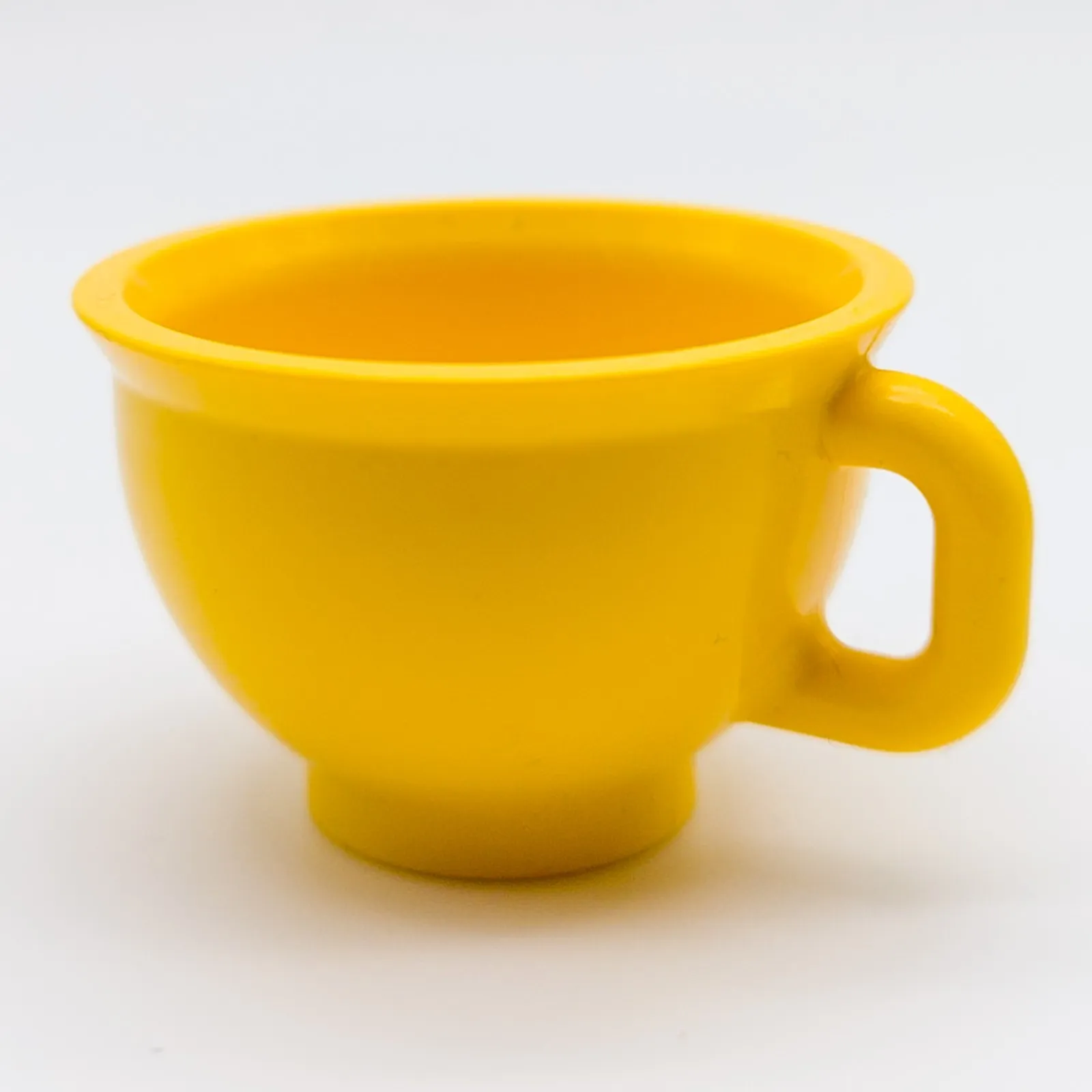 LEGO DUPLO Large Cup Cup Coffee Tea Cafe Kitchen Yellow Dolls Rare 9126 2954 31334