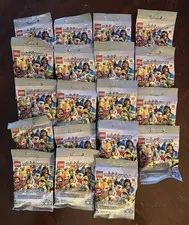 LEGO MINIFIGURES 2023 DISNEY 100 SERIES 71038 LOT OF 19 BLIND BAGS