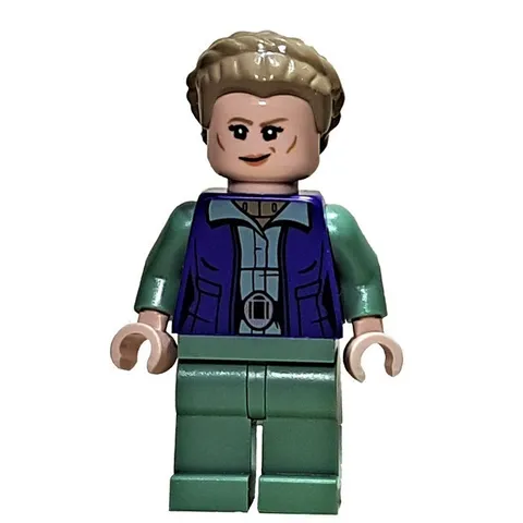 Lego Mini Figure Star Wars General Leia from Set #75240
