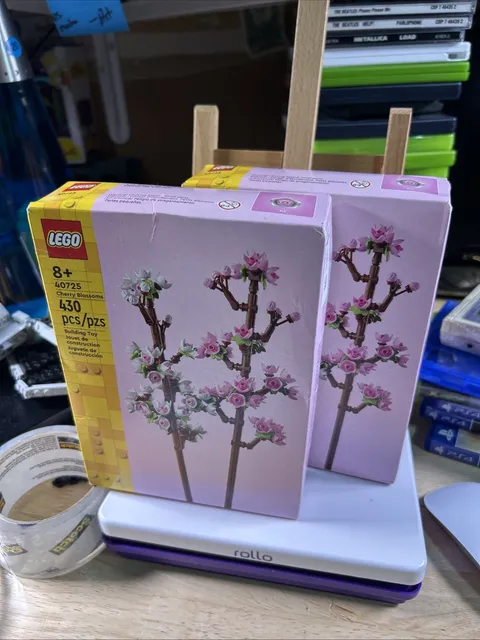2 X LEGO Botanical Flowers: Cherry Blossoms (40725) 430 Pieces, New Quantity 2