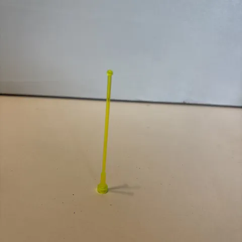 LEGO One Genuine Trans Neon Green 8 High Whip Antenna