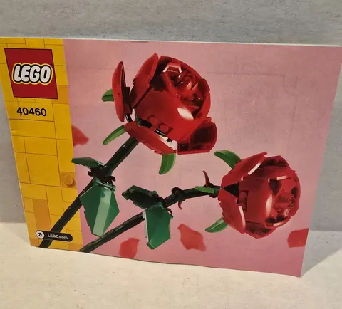 LEGO Botanical Collection Roses 40460 Instruction Booklet