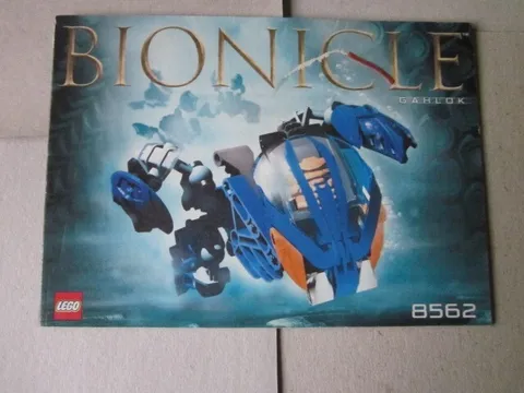 Lego Bionicle Building Instructions Instruction 8562 Gahlok