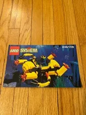 Lego Aquazone Crystal Crawler (6145/1728) Instruction Booklet Only