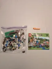 Lego Minecraft 21123 - THE IRON GOLEM - Used  100% COMPLETE with manual - NO BOX