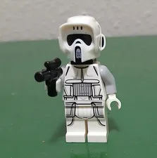 LEGO Star Wars Imperial Trooper Minifigure White Helmet w/ Blaster