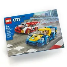 LEGO CITY 60256 Racing Cars Building Toy Set 190 Pieces Sealed