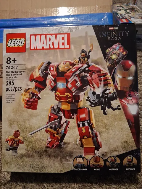Lego 76247 The Hulkbuster Battle Of Wakanda SEALED Box Marvel Infinity Saga  Set
