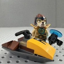 LEGO Lennox Gold Armor Minifigure LEGENDS OF CHIMA 70006 Loc025