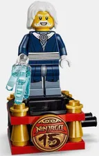 Lego Ninjago Master of ICE 15th Anniversary minifigure with stand