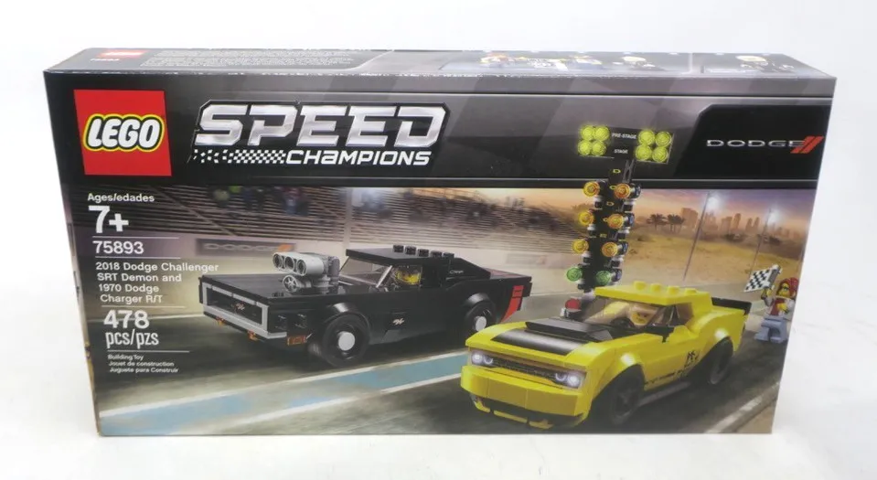 LEGO Speed Champions 2018 Dodge Challenger & Charger R/T 75893 478 pcs