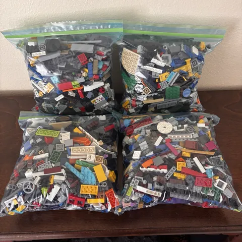 LEGO Bulk Lot 10lbs Mixed Parts Pieces Bricks Technic Plates Random Assortment 2