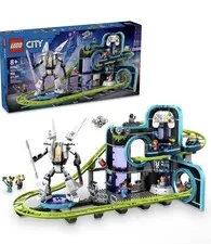 LEGO 60421 City Robot World Roller-Coaster Park Toy Building Set - New & Sealed