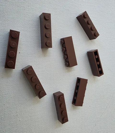 NEW LEGO 8X 1X4 BRICK #3010.