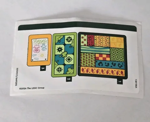 LEGO Stickers - Sheet for Set 43251- No 43251stk01 - QTY 1