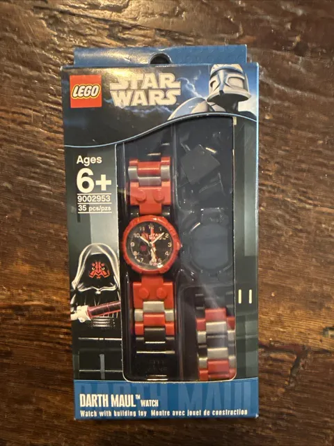 LEGO Star Wars: Darth Maul (8020332) Watch Lightsaber Retired New NIB