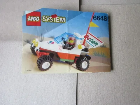 Lego System Instructions Instruction 6648 Buggy