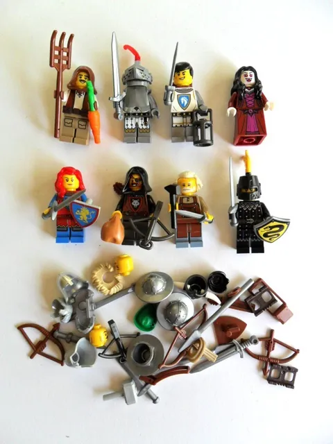 LEGO Minifigure Lot - Dungeons and Dragons - Accessories & Minifigures