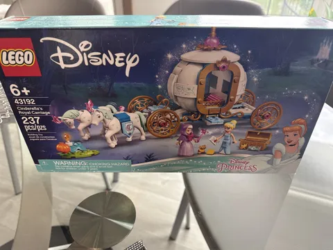 LEGO 43192 Disney Princess Cinderella's Royal Carriage- NEW/SEALED BOX/RETIRED❗️