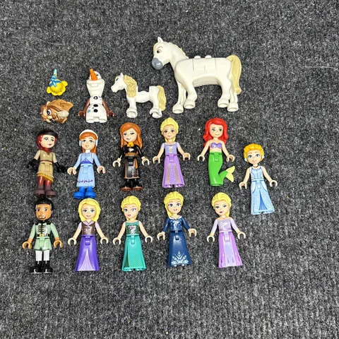 LEGO Disney Princess Mini Doll Lot of 10+ Elsa Anna Ariel Matthias Bundle