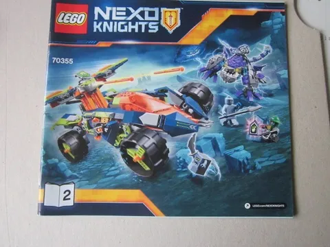 Lego Building Instructions Instruction Nexo Knights 70355-2