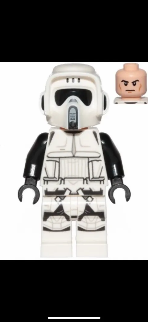 LEGO Imperial Scout Trooper Male Star Wars 75353  sw1265 Minifigure
