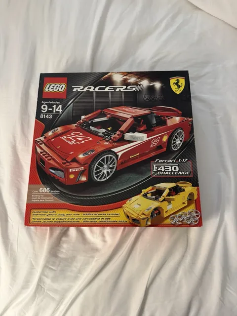 LEGO Racers: Ferrari F430 Challenge 1:17 (8143) SEALED