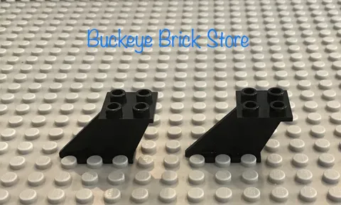 LEGO 2 Black Tail 4x2x2 6887 6988 6175 6982 6856 6987 6590 6836 4980 6933 6862