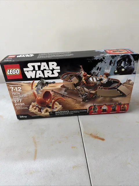 LEGO Star Wars: Desert Skiff Escape (75174) New Factory Sealed See Description