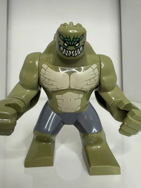 Lego Big Fig Killer Croc Custom Minifigure Large