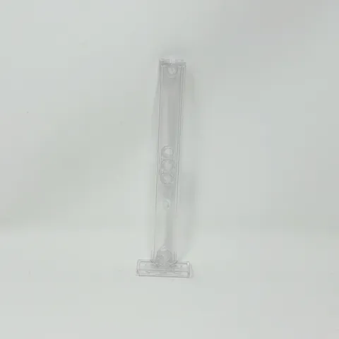 1749 LEGO Parts Support 2x4x13 Semicircle w/ 5 Pin Holes TRANSPARENT CLEAR (1)