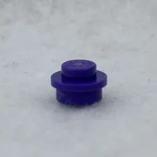 LEGO 4073 Dark Purple Plate, Round 1 x 1 (x1)