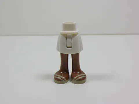 LEGO Friends Female Girl White Skirt Legs Pants Minifig S4