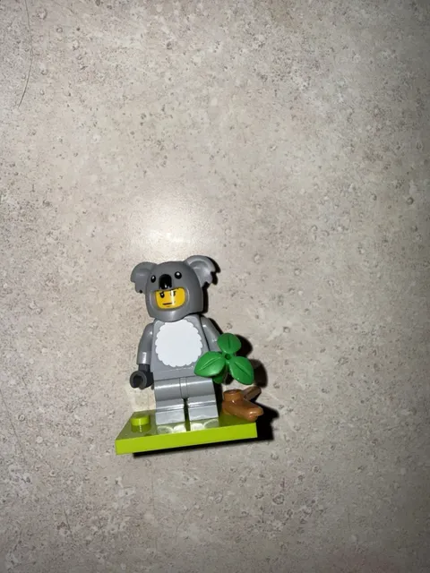 LEGO 71051 Minifigures Series 28 Koala Costume With Accessory Opened No Box