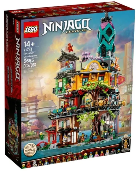 Lego 71741 Ninjago City Gardens Brand New Sealed 5685 pcs Building Kit